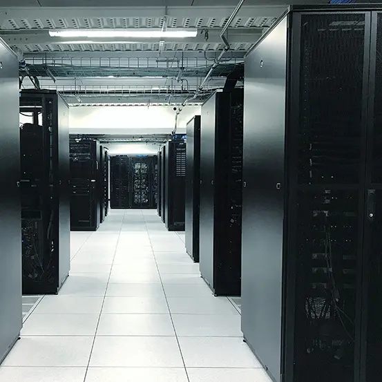 高顕熱空調のサーバールーム