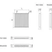 PS HRヒータ　RXスペック図面