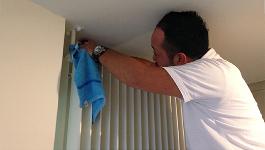 サポート対応の様子